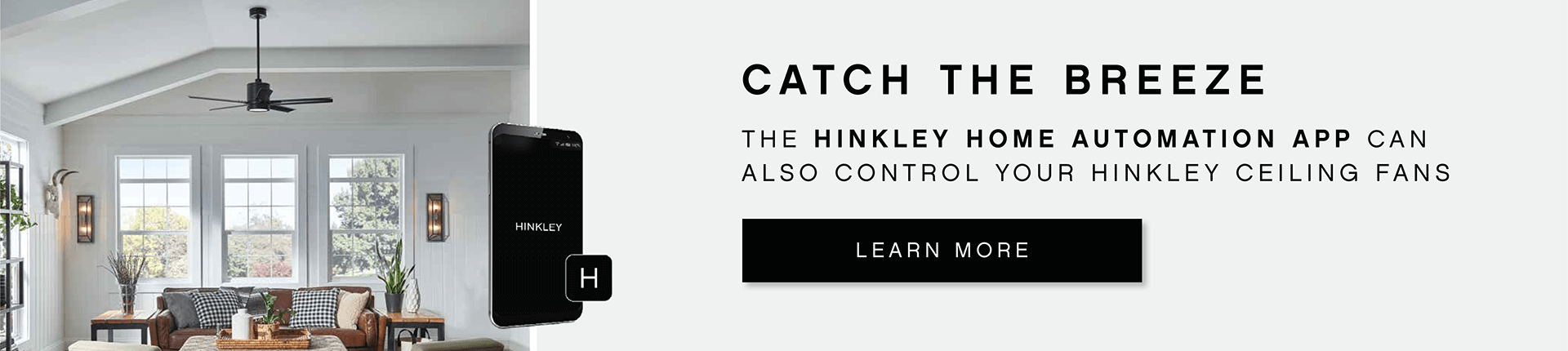 SMART FAN CONTROL HINKLEY CEILING FANS + APP