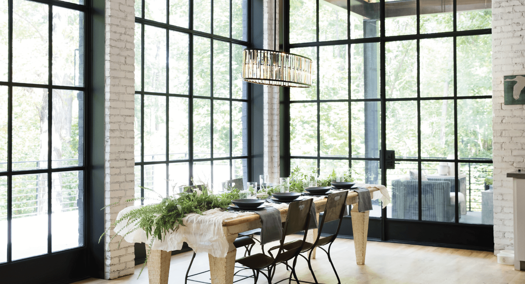 Linear Chandeliers